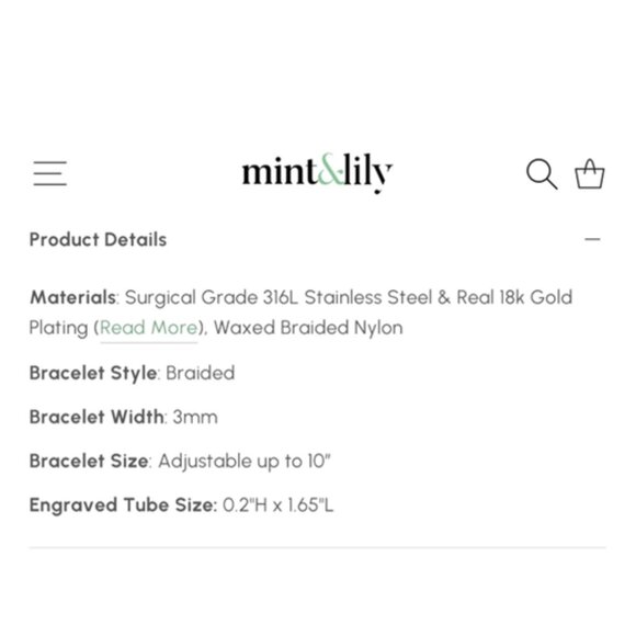 NWT-Mint & Lilly "Don't Let the Hard Days Win" Silver Bracelet - Picture 5 of 6